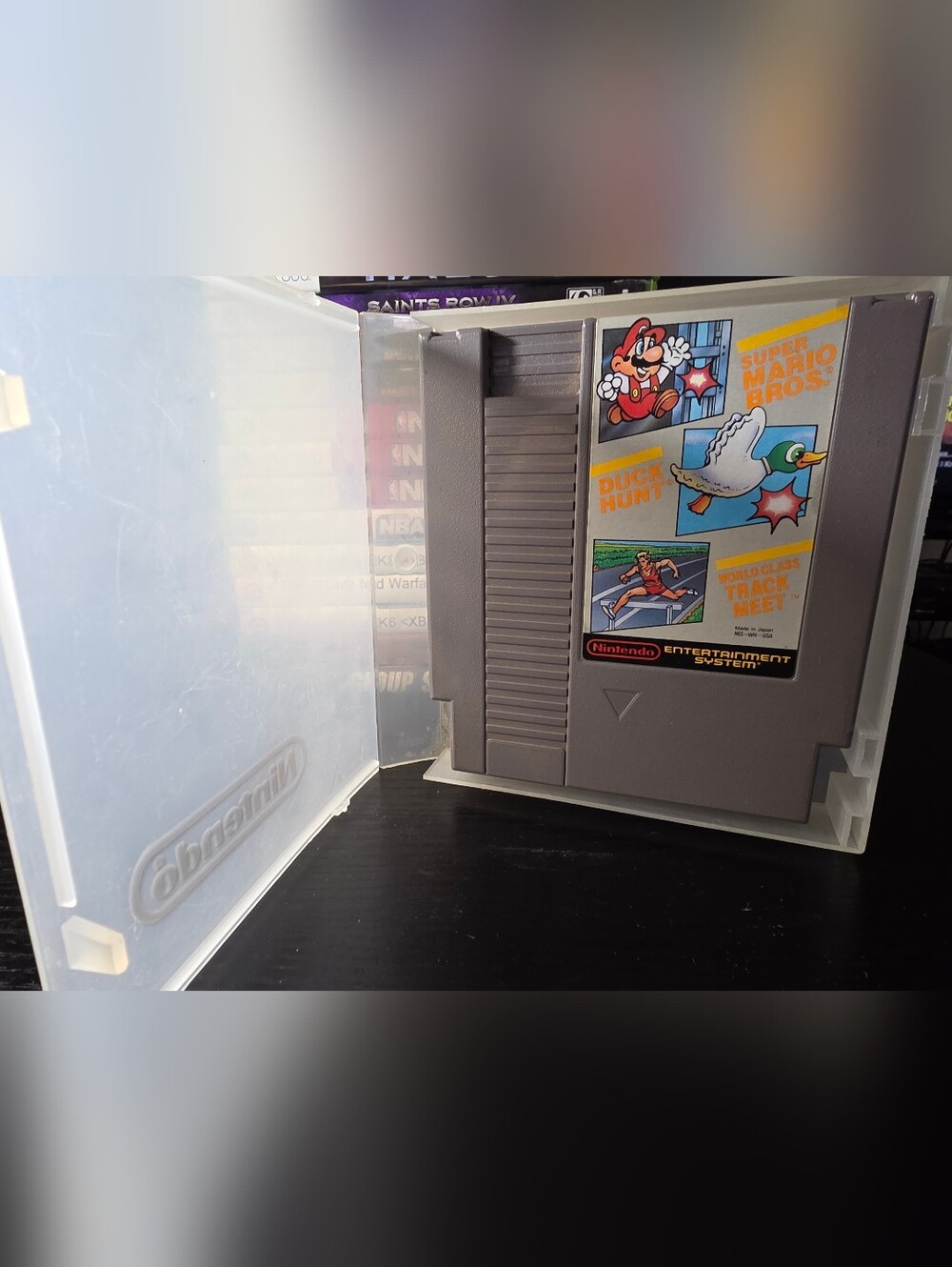 Nintendo Super Mario Bros. / Duck Hunt / World Class Track Meet NES